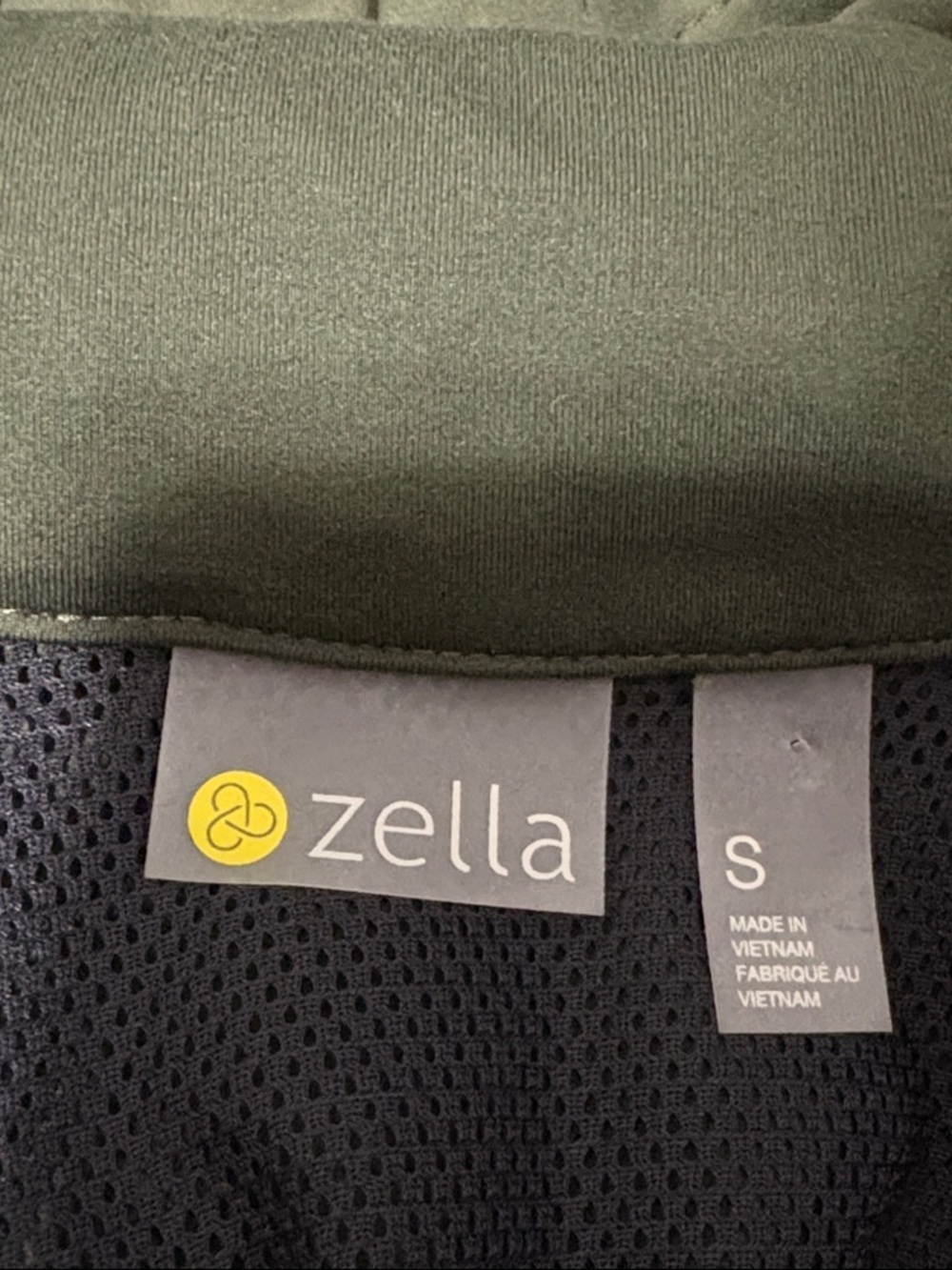 Zella Getaway Hooded Utility Jacket In Green Tactica - Picture 13 of 14